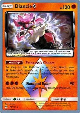 Diancie Prism Star (74/131) (Buzzroc - Naohito Inoue) [World Championships 2018] | Jomio and Rueliete's Cards and Comics