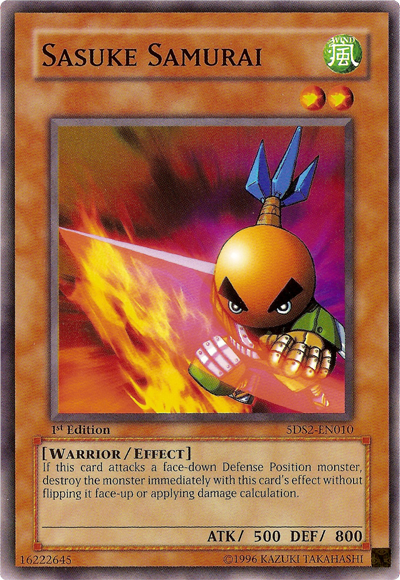 Sasuke Samurai [5DS2-EN010] Common | Jomio and Rueliete's Cards and Comics
