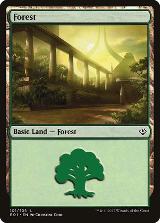 Forest (101) [Archenemy: Nicol Bolas] | Jomio and Rueliete's Cards and Comics