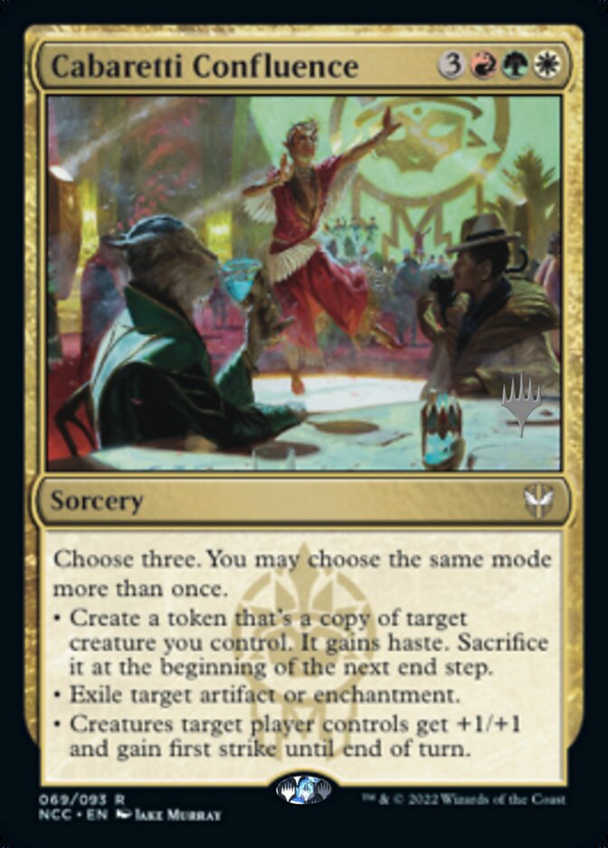 Cabaretti Confluence (Promo Pack) [Streets of New Capenna Commander Promos] | Jomio and Rueliete's Cards and Comics