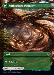 Darkbore Pathway // Slitherbore Pathway (Borderless Alternate Art) [Kaldheim] | Jomio and Rueliete's Cards and Comics