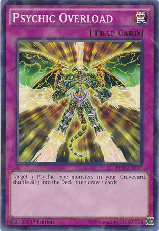 Psychic Overload (Shatterfoil) [BP03-EN207] Common | Jomio and Rueliete's Cards and Comics