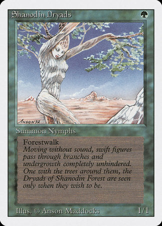 Shanodin Dryads [Revised Edition] | Jomio and Rueliete's Cards and Comics
