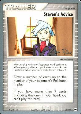 Steven's Advice (92/101) (Blaziken Tech - Chris Fulop) [World Championships 2004] | Jomio and Rueliete's Cards and Comics