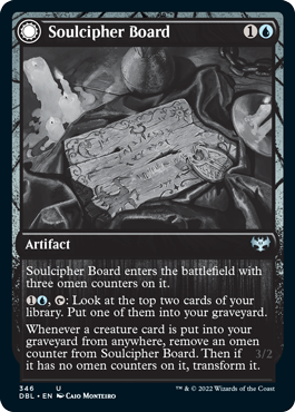 Soulcipher Board // Cipherbound Spirit [Innistrad: Double Feature] | Jomio and Rueliete's Cards and Comics