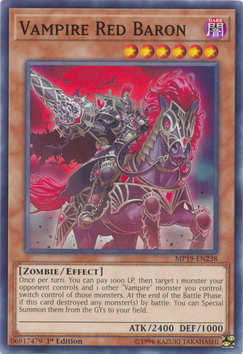 Vampire Red Baron [MP19-EN238] Common | Jomio and Rueliete's Cards and Comics