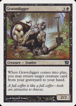 Gravedigger [Ninth Edition] | Jomio and Rueliete's Cards and Comics