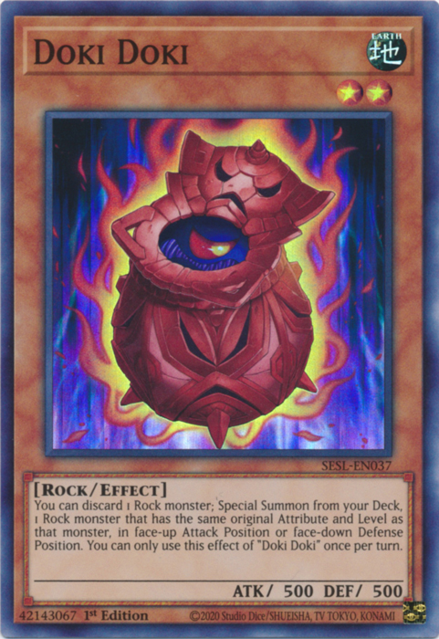 Doki Doki [SESL-EN037] Super Rare | Jomio and Rueliete's Cards and Comics