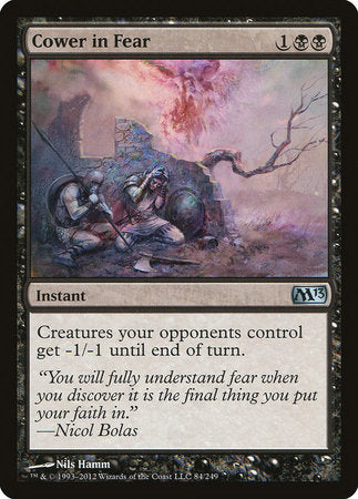 Cower in Fear [Magic 2013] | Jomio and Rueliete's Cards and Comics