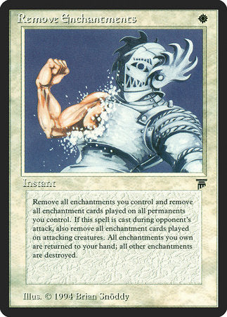 Remove Enchantments [Legends] | Jomio and Rueliete's Cards and Comics