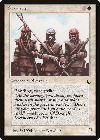 Pikemen [The Dark] | Jomio and Rueliete's Cards and Comics