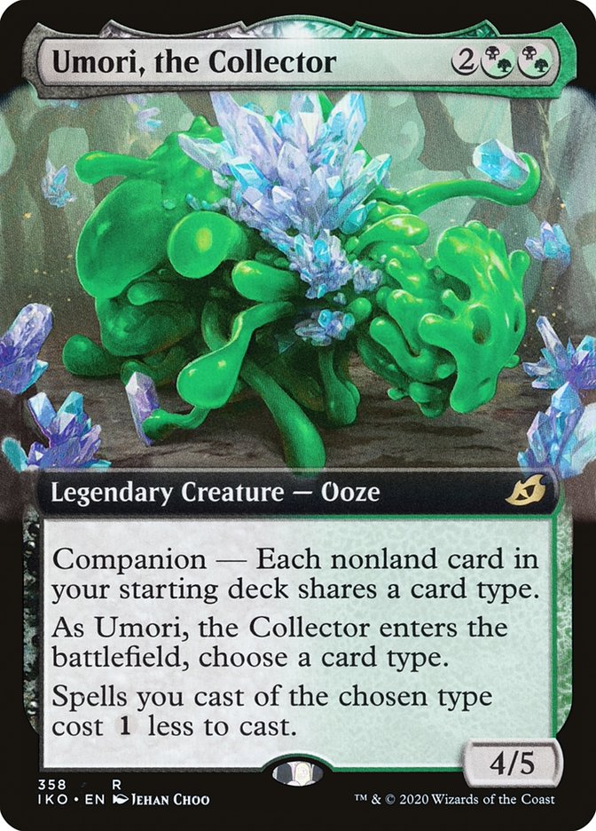 Umori, the Collector (Extended Art) [Ikoria: Lair of Behemoths] | Jomio and Rueliete's Cards and Comics