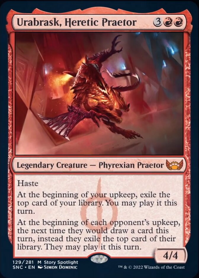 Urabrask, Heretic Praetor [Streets of New Capenna] | Jomio and Rueliete's Cards and Comics