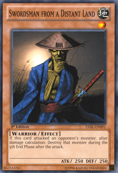 Swordsman from a Distant Land [LVAL-EN091] Common | Jomio and Rueliete's Cards and Comics