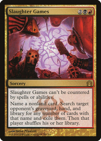 Slaughter Games [Return to Ravnica] | Jomio and Rueliete's Cards and Comics