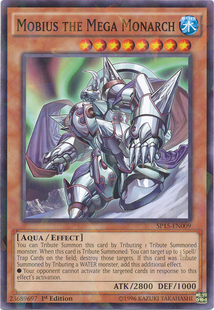 Mobius the Mega Monarch [SP15-EN009] Shatterfoil Rare | Jomio and Rueliete's Cards and Comics
