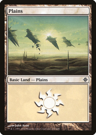 Plains (231) [Rise of the Eldrazi] | Jomio and Rueliete's Cards and Comics