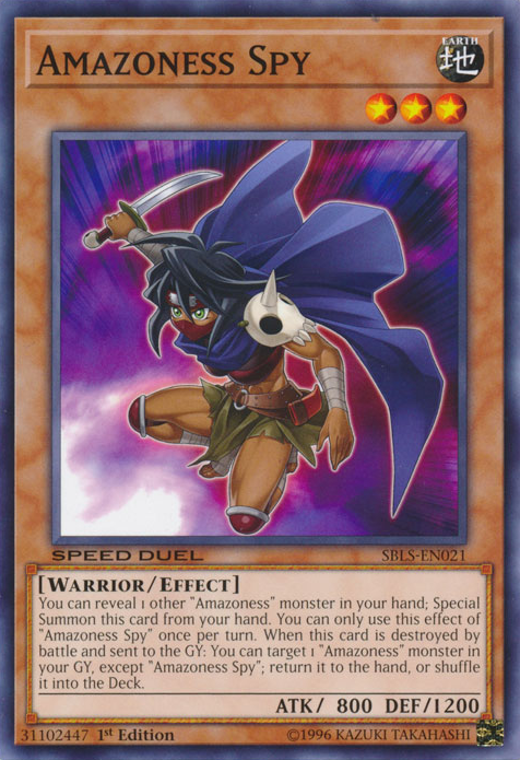 Amazoness Spy [SBLS-EN021] Common | Jomio and Rueliete's Cards and Comics