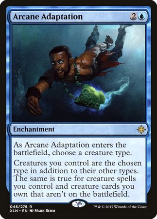 Arcane Adaptation [Ixalan] | Jomio and Rueliete's Cards and Comics