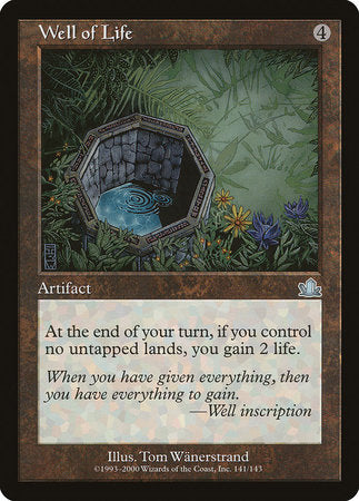Well of Life [Prophecy] | Jomio and Rueliete's Cards and Comics