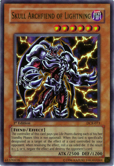 Skull Archfiend of Lightning [DCR-073] Ultra Rare | Jomio and Rueliete's Cards and Comics