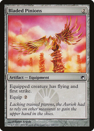 Bladed Pinions [Scars of Mirrodin] | Jomio and Rueliete's Cards and Comics