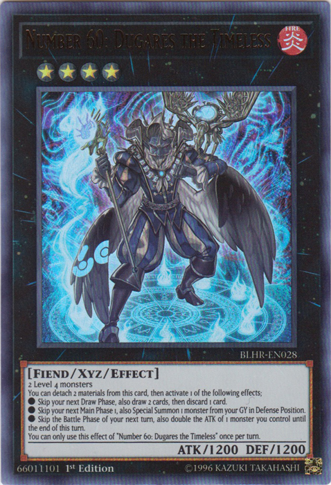 Number 60: Dugares the Timeless [BLHR-EN028] Ultra Rare | Jomio and Rueliete's Cards and Comics