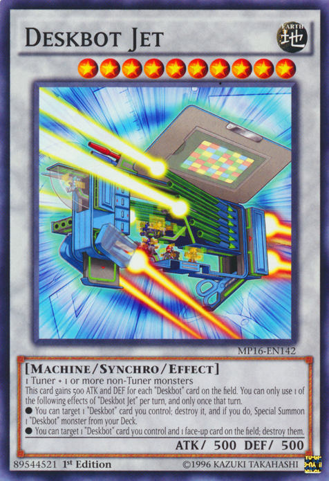 Deskbot Jet [MP16-EN142] Common | Jomio and Rueliete's Cards and Comics