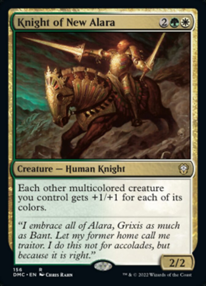 Knight of New Alara [Dominaria United Commander] | Jomio and Rueliete's Cards and Comics