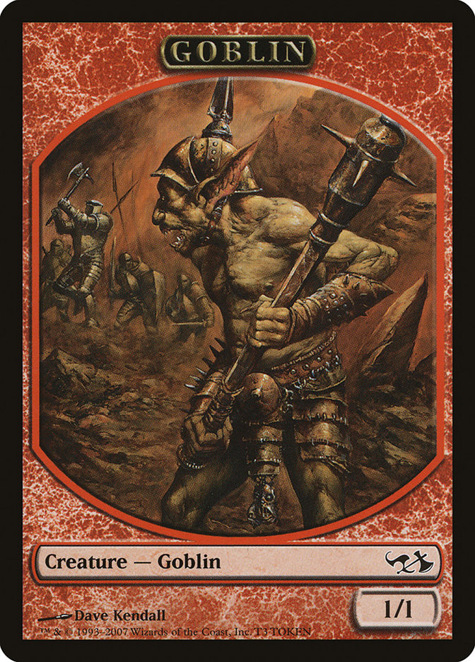 Goblin Token [Duel Decks: Elves vs. Goblins Tokens] | Jomio and Rueliete's Cards and Comics