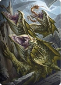 Grakmaw, Skyclave Ravager Art Card [Zendikar Rising Art Series] | Jomio and Rueliete's Cards and Comics