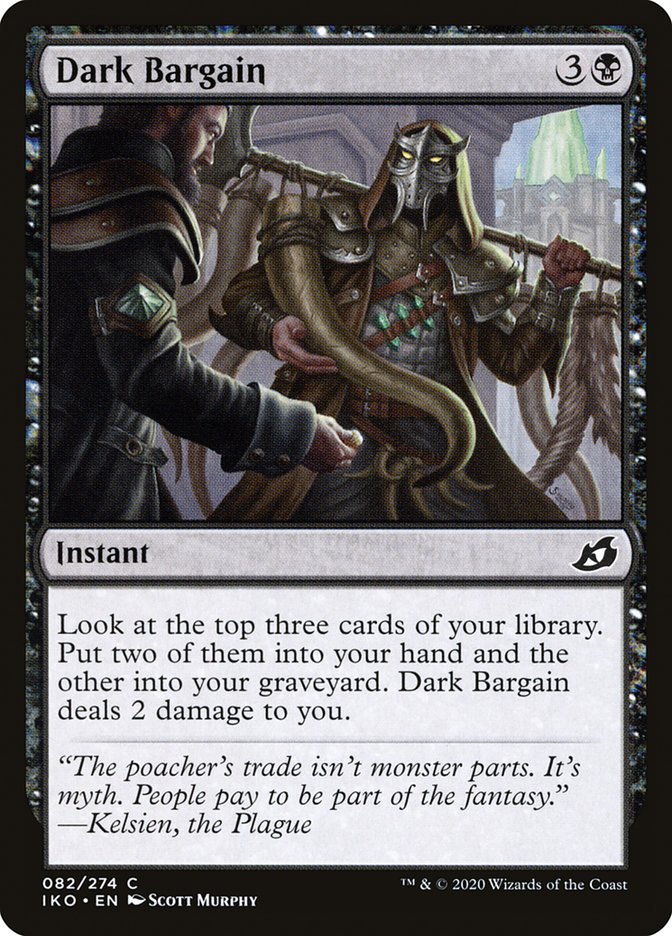 Dark Bargain [Ikoria: Lair of Behemoths] | Jomio and Rueliete's Cards and Comics