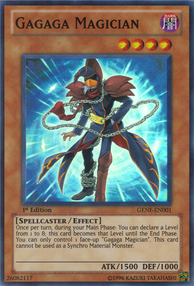 Gagaga Magician [GENF-EN001] Super Rare | Jomio and Rueliete's Cards and Comics