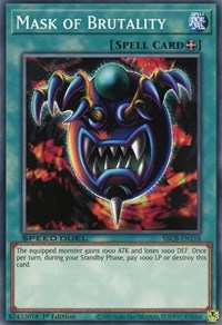 Mask of Brutality [SBCB-EN118] Common | Jomio and Rueliete's Cards and Comics
