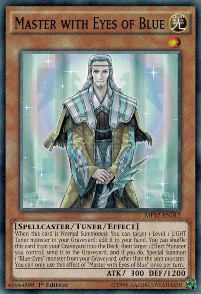 Master with Eyes of Blue [MP17-EN012] Common | Jomio and Rueliete's Cards and Comics
