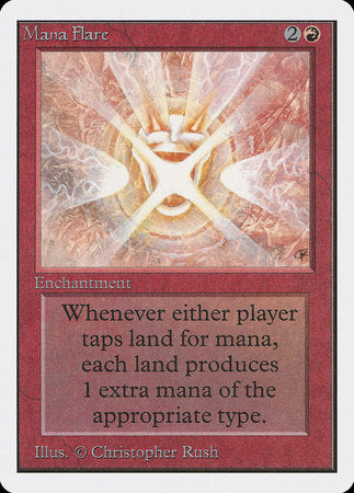 Mana Flare [Unlimited Edition] | Jomio and Rueliete's Cards and Comics