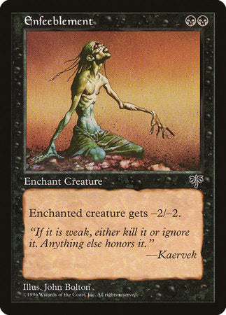 Enfeeblement [Mirage] | Jomio and Rueliete's Cards and Comics
