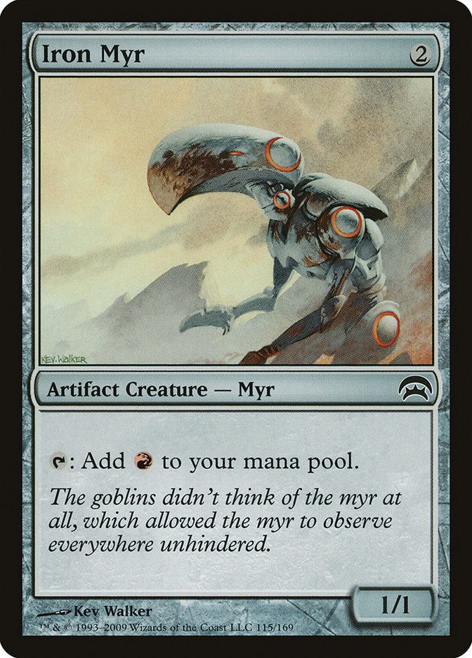 Iron Myr [Planechase] | Jomio and Rueliete's Cards and Comics