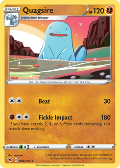 Quagsire (084/185) [Sword & Shield: Vivid Voltage] | Jomio and Rueliete's Cards and Comics