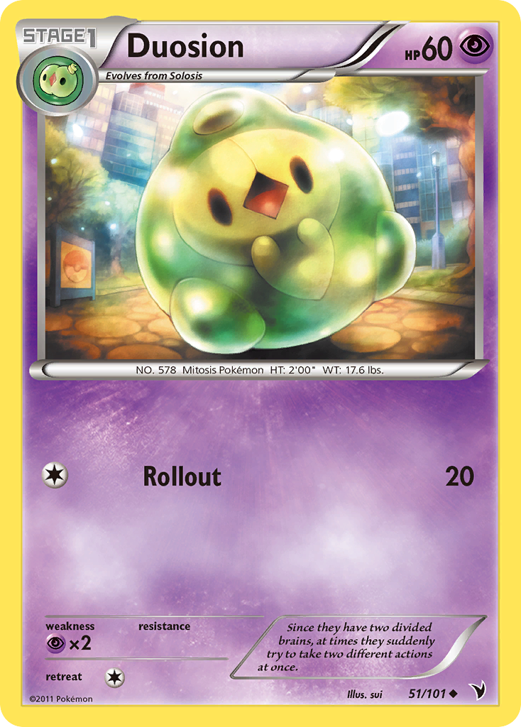 Duosion (51/101) [Black & White: Noble Victories] | Jomio and Rueliete's Cards and Comics