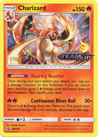Charizard (SM158) (Staff) [Sun & Moon: Black Star Promos] | Jomio and Rueliete's Cards and Comics