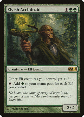 Elvish Archdruid [Magic 2013] | Jomio and Rueliete's Cards and Comics