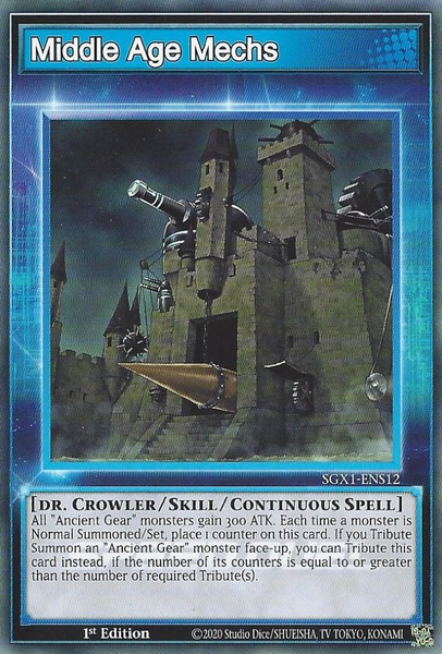 Middle-Aged Mechs [SGX1-ENS12] Common | Jomio and Rueliete's Cards and Comics