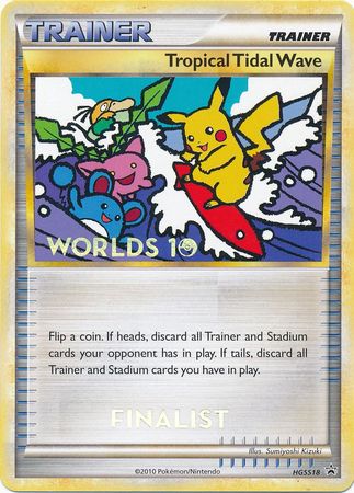 Tropical Tidal Wave (HGSS18) (Finalist) [HeartGold & SoulSilver: Black Star Promos] | Jomio and Rueliete's Cards and Comics