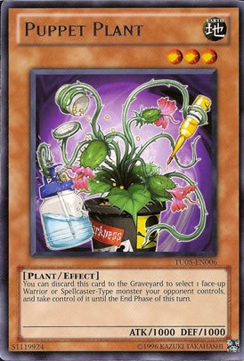 Puppet Plant [TU05-EN006] Rare | Jomio and Rueliete's Cards and Comics
