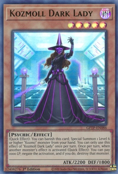 Kozmoll Dark Lady [GFTP-EN086] Ultra rare | Jomio and Rueliete's Cards and Comics