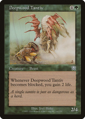 Deepwood Tantiv [Mercadian Masques] | Jomio and Rueliete's Cards and Comics