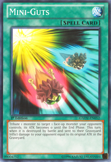 Mini Guts [GAOV-EN052] Common | Jomio and Rueliete's Cards and Comics