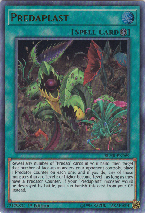 Predaplast [BLHR-EN069] Ultra Rare | Jomio and Rueliete's Cards and Comics