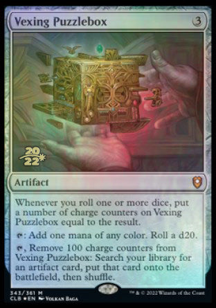 Vexing Puzzlebox [Commander Legends: Battle for Baldur's Gate Prerelease Promos] | Jomio and Rueliete's Cards and Comics
